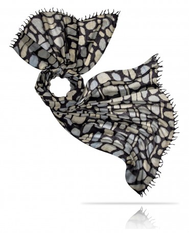 Палантин Женский W40-PIERRES/VERT.NOIR